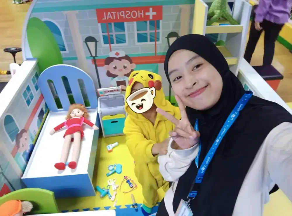 Freelance jaga anak 2-10th