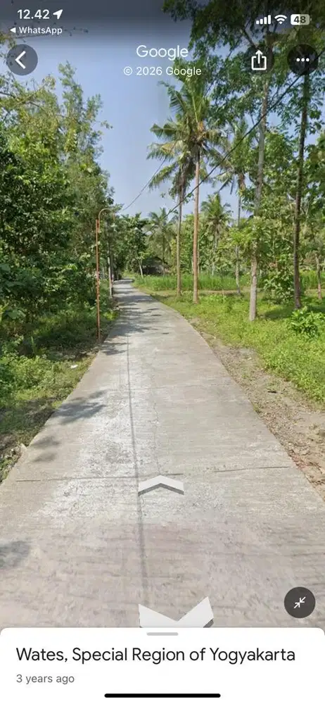 Tanah dijual di Wates Kulon Progo
