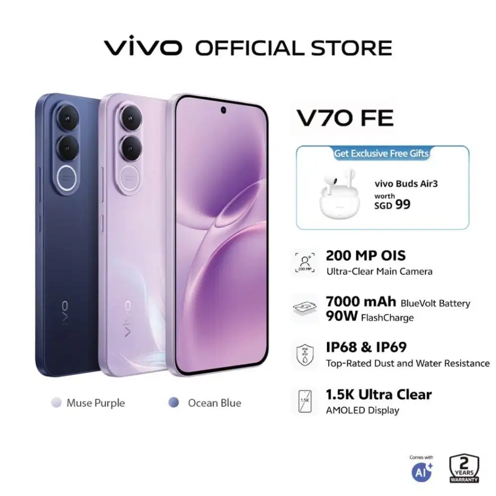 VIVO V70 FE PALING LARIISSSS