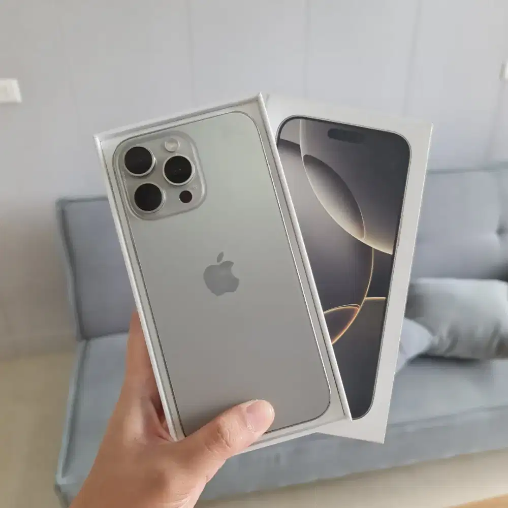 iPhone 16 Promax 256gb garansi on