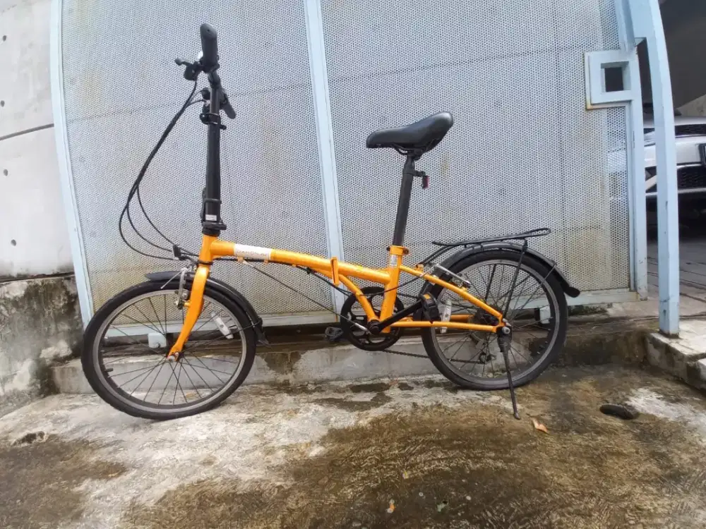 Sepeda lipat Dahon Glo Orange - kondisi baik