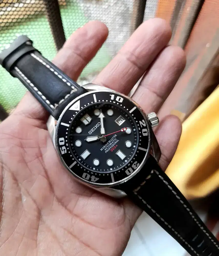 Seiko mod sumo nh35 movement automatic custom