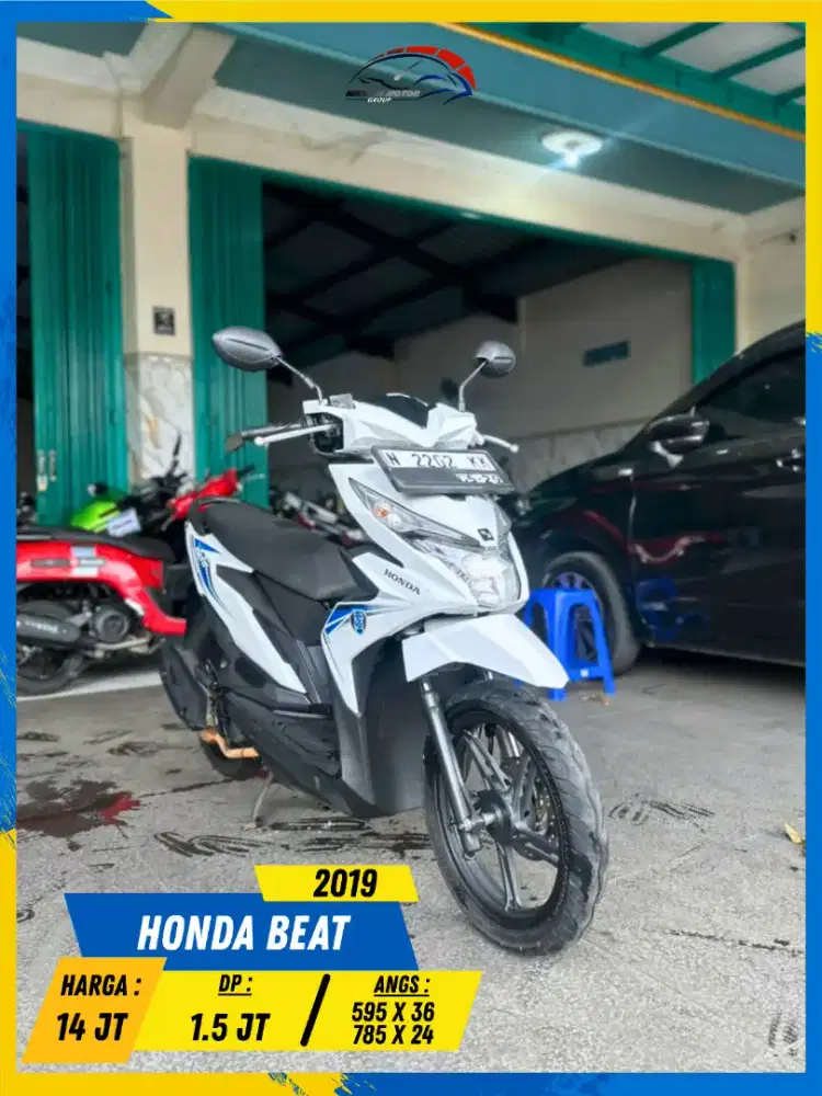 HONDA BEAT 2019 BEKAS RASA BARU BOSSKU HIKMAH MOTOR KEPUH MALANG