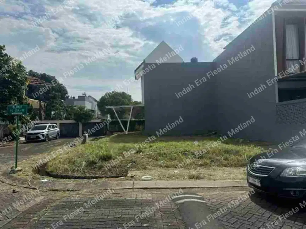 kavling Hoek bagus strategis Metland puri