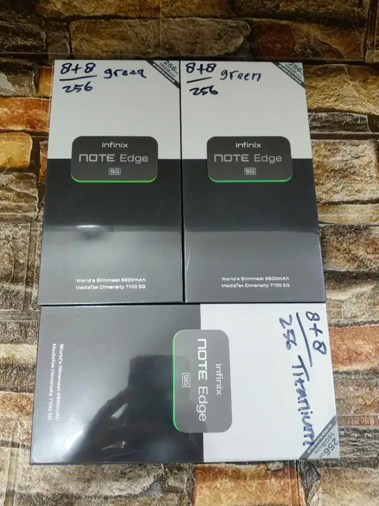 INFINIX NOTE EDGE 5G 8/256 BARU SEGEL GARANSI RESMI INFINIK