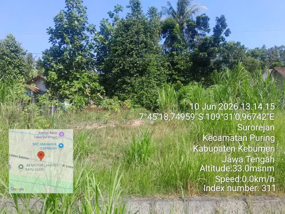 DIJUAL TANAH PEKARANGAN SIAP DI BANGUN
