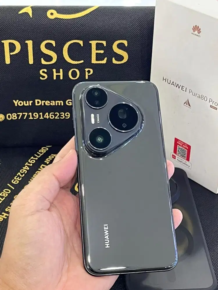 HUAWEI PURA 80 PRO 12/512 GARANSI RESMI 2027 FULSET MULUS