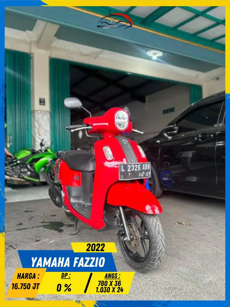 YAMAHA FAZZIO 2022 MANTAP GASS MASZEHH HIKMAH MOTOR KEPUH