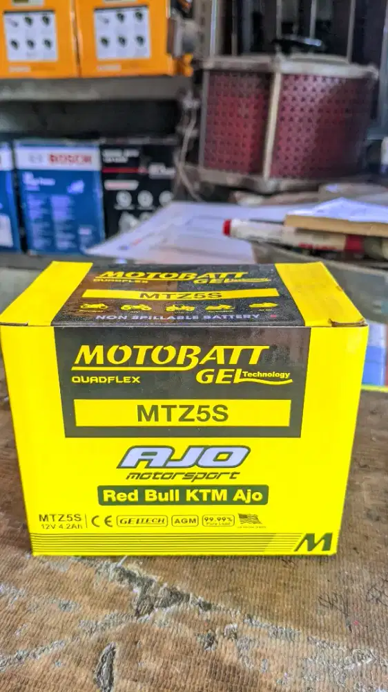 GTZ5S MOTOBAT BARU
