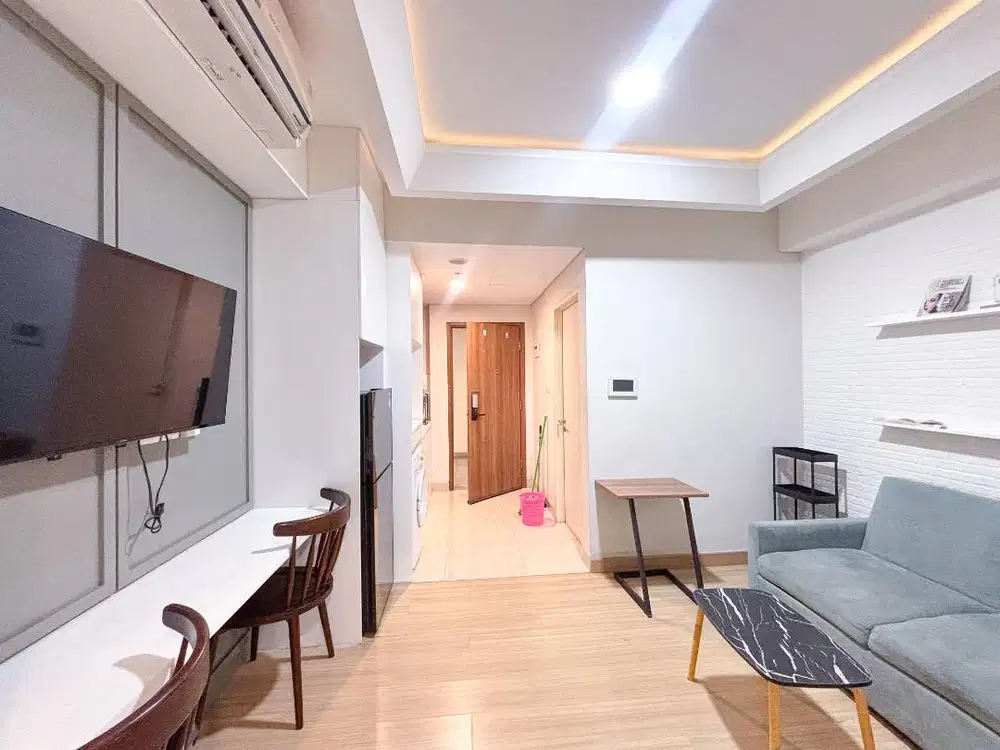 Disewakan Apartment Skandinavia 1BR Fully Furnished Ready Bulanan