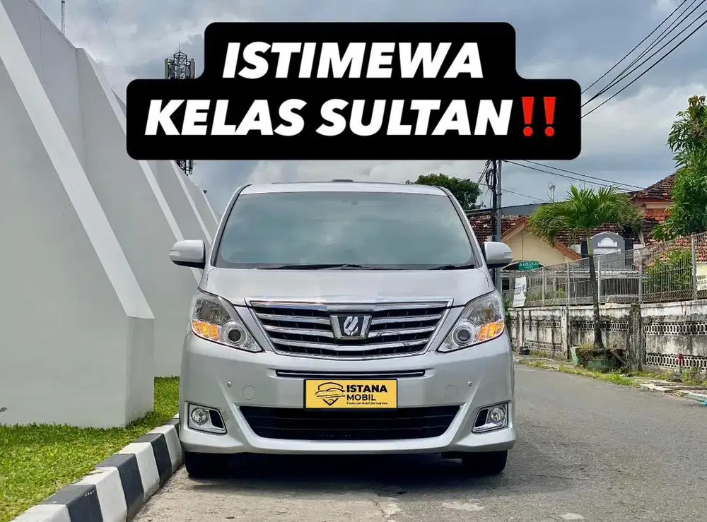 PREMIUM! TOYOTA ALPHARD G CBU AUTOMATIC 2014 2013 AT VELLFIRE INNOVA