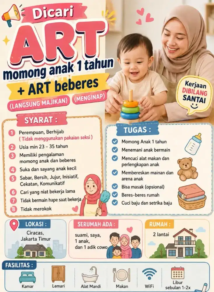 LOKER ART MOMONG + BEBERES (MENGINAP)