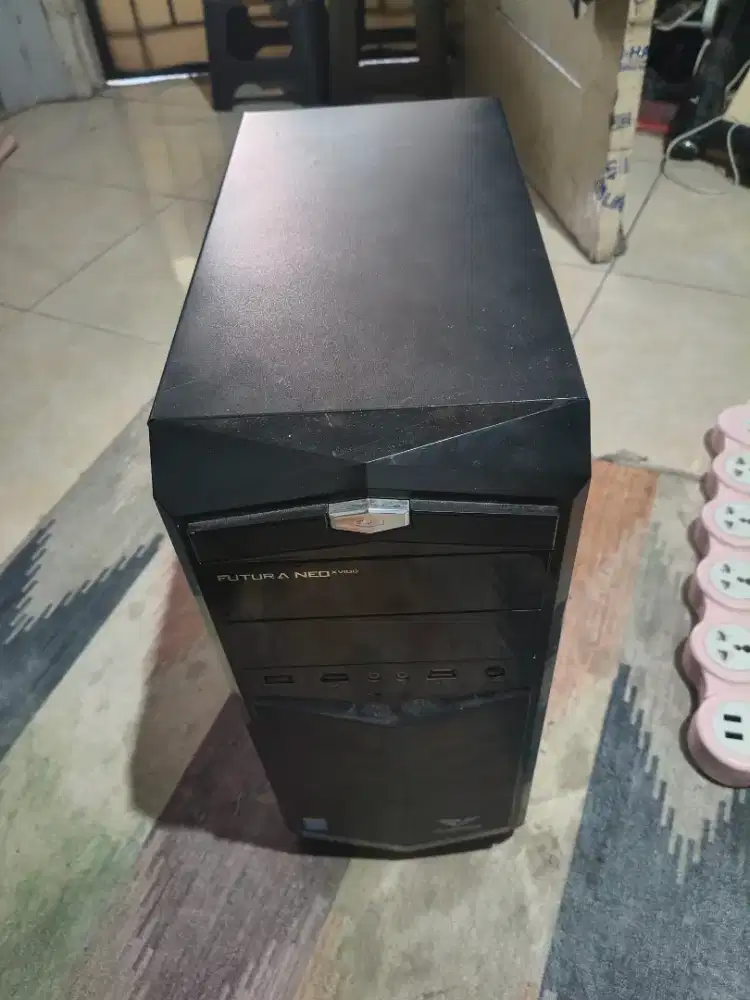 Casing pc Alcatroz futura neo xv100 desktop computer atx PSU 450 w