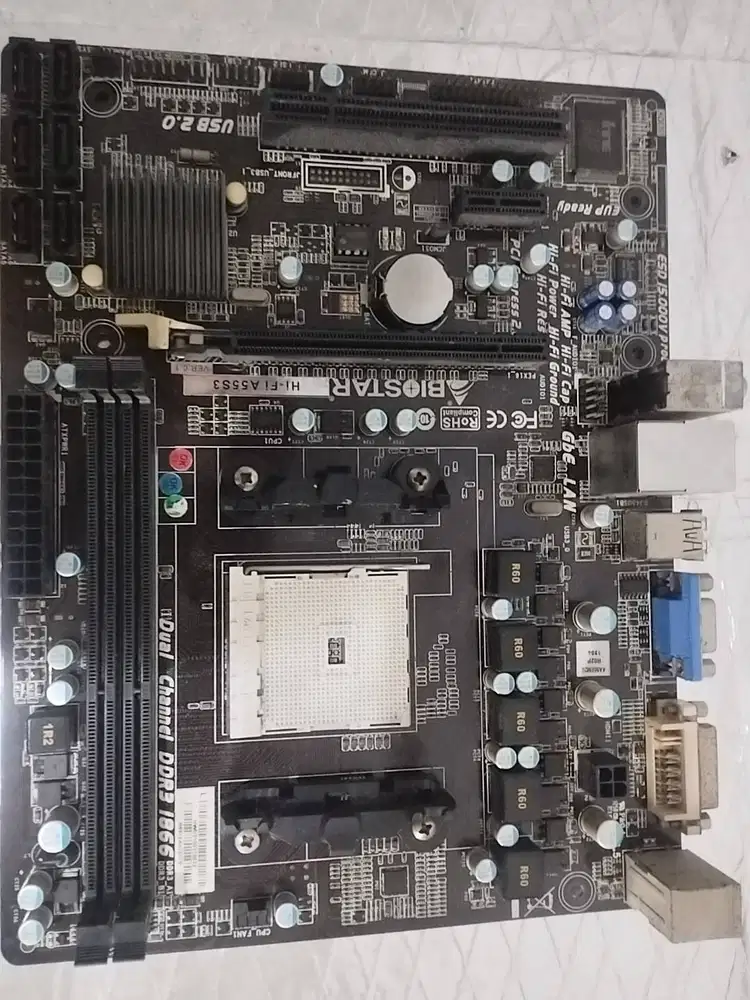 Jual Motherboard FM2 Biostar Hifi a55s3