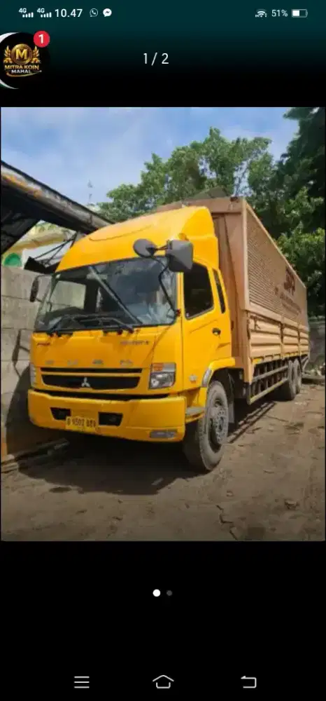 Mitsubishi Fuso FN 2023 wingbox long 9,5m