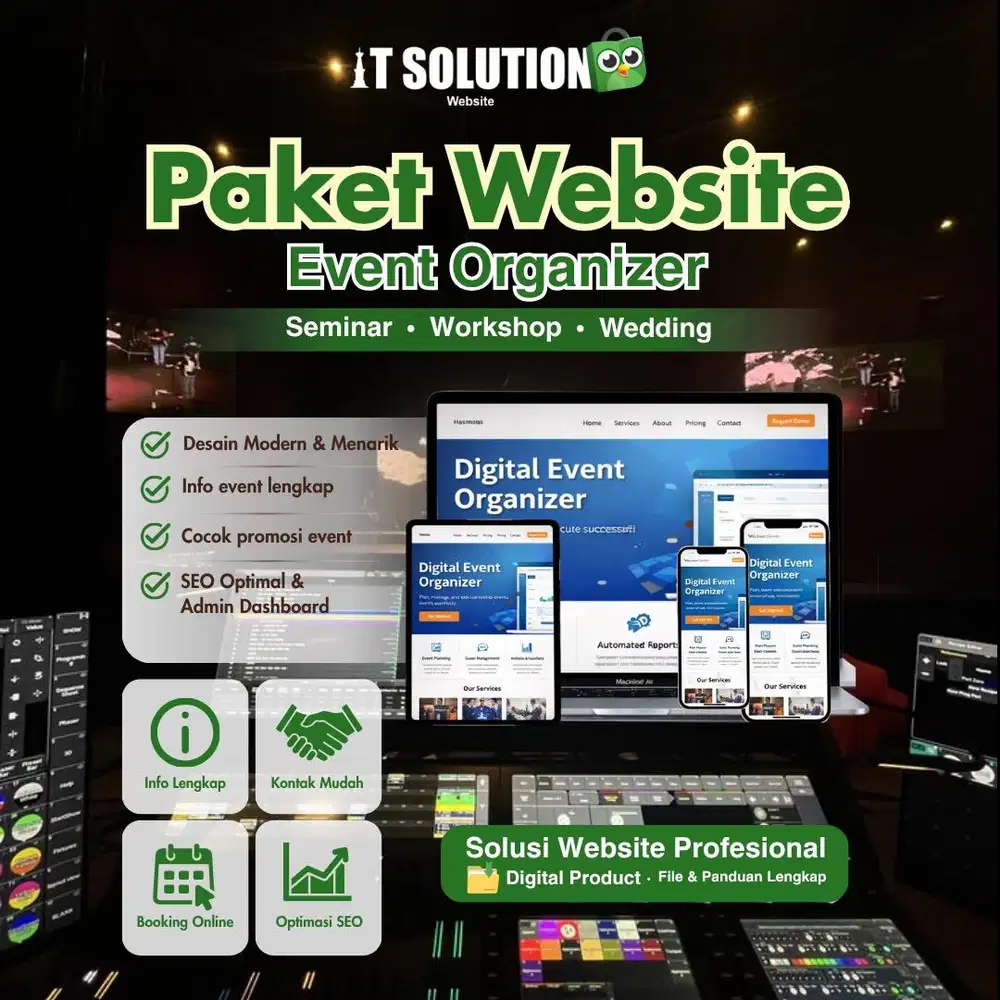 Paket Website Event Organizer Mudah Diakses Di Semua Perangkat