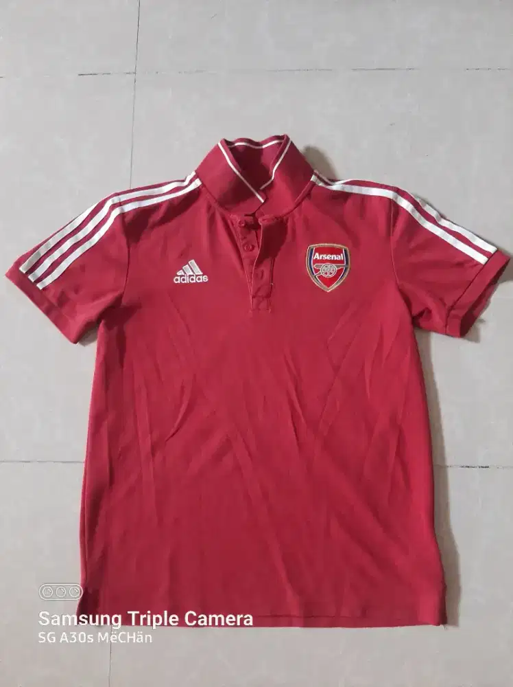 Kaos kerah Arsenal ori