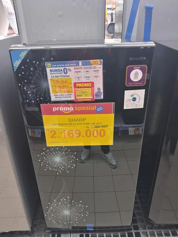 Promo Cicilan By Homecredit Kulkas Sharp 1 Pintu