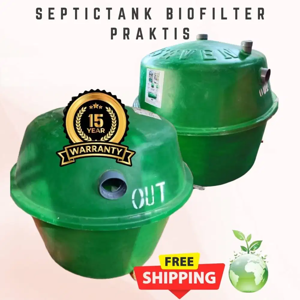 Septictank Bio, Sepiteng Modern - Hemat , Bebas Bau