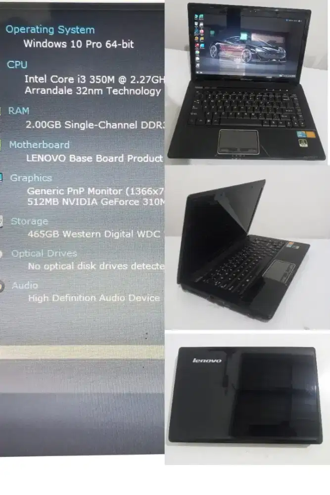 Jual laptoppemakaian kantor.