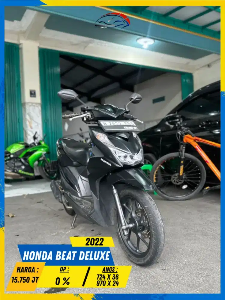 HONDA BEAT DELUXE 2022 BEKAS BERKUALITAS HIKMAH MOTOR KEPUH MALANG