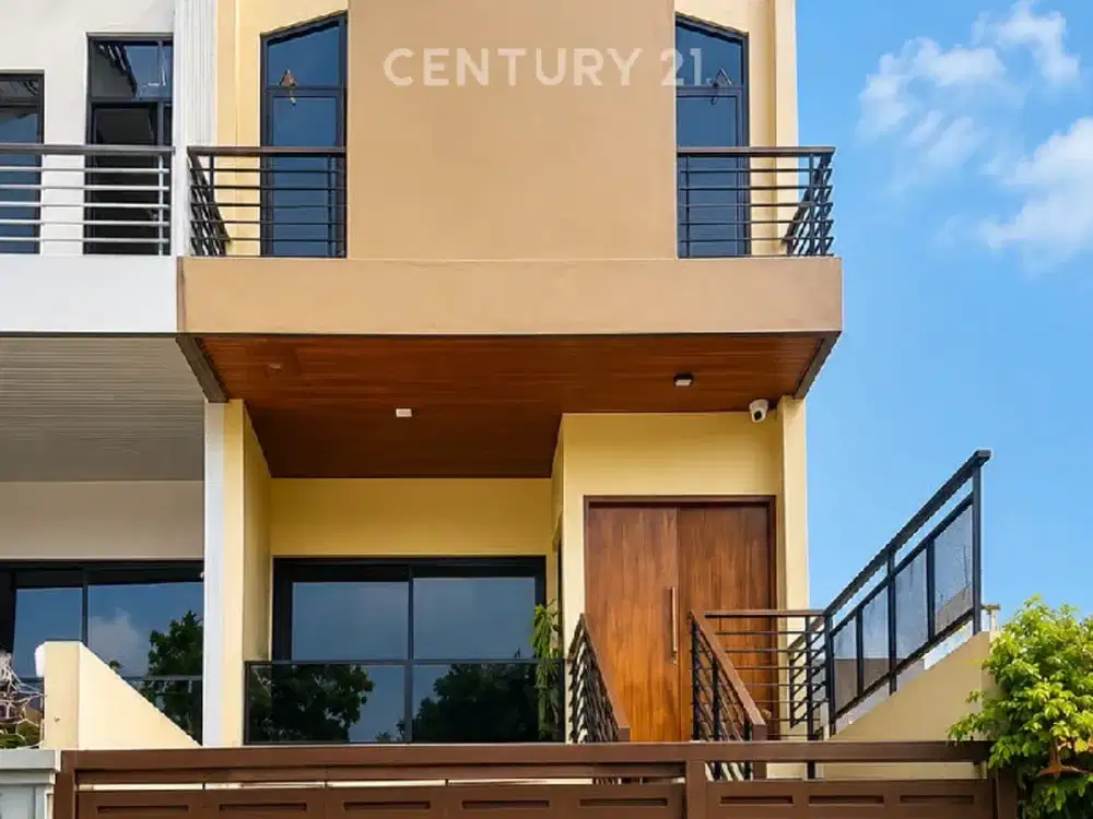 RUMAH MINIMALIS MODERN 3 LANTAI SIAP HUNI DI PONDOK BAMBU
