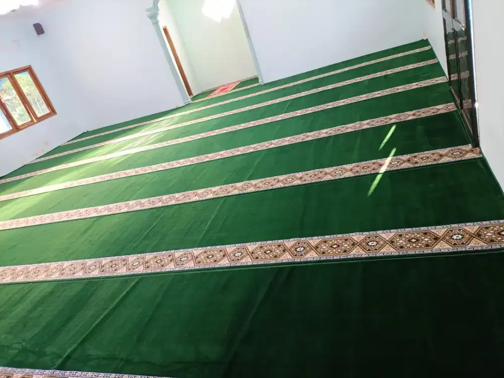 jual karpet masjid lembut gratis pasang