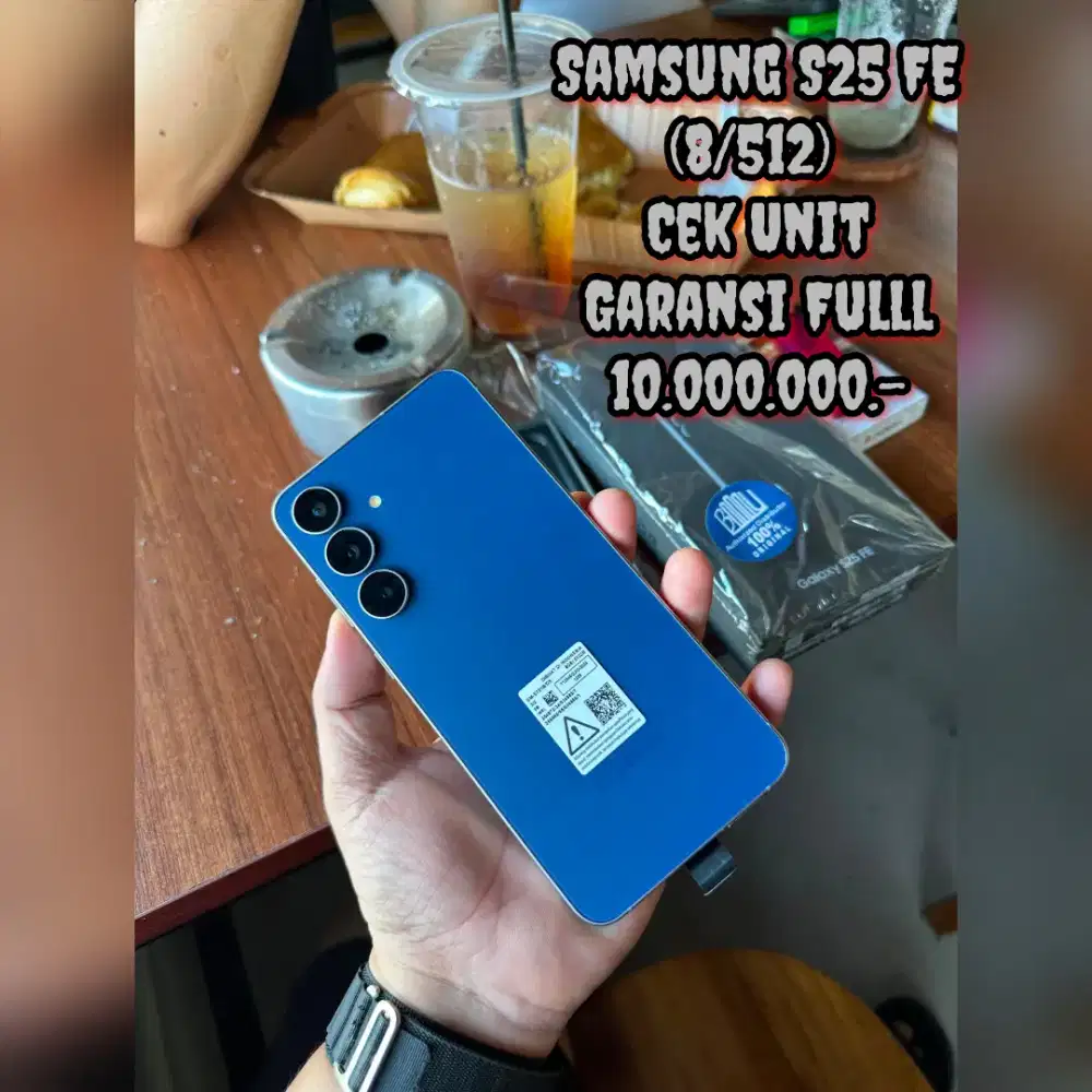 Samsung S25 FE (8/512) Cek Unit