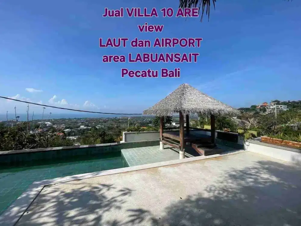 DIJUAL villa 10 are labuan sait view laut