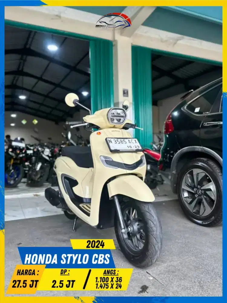 HONDA STYLO CBS 2024 NEGO TIPIS BOLOH HIKMAH MOTOR KEPUH MALANG
