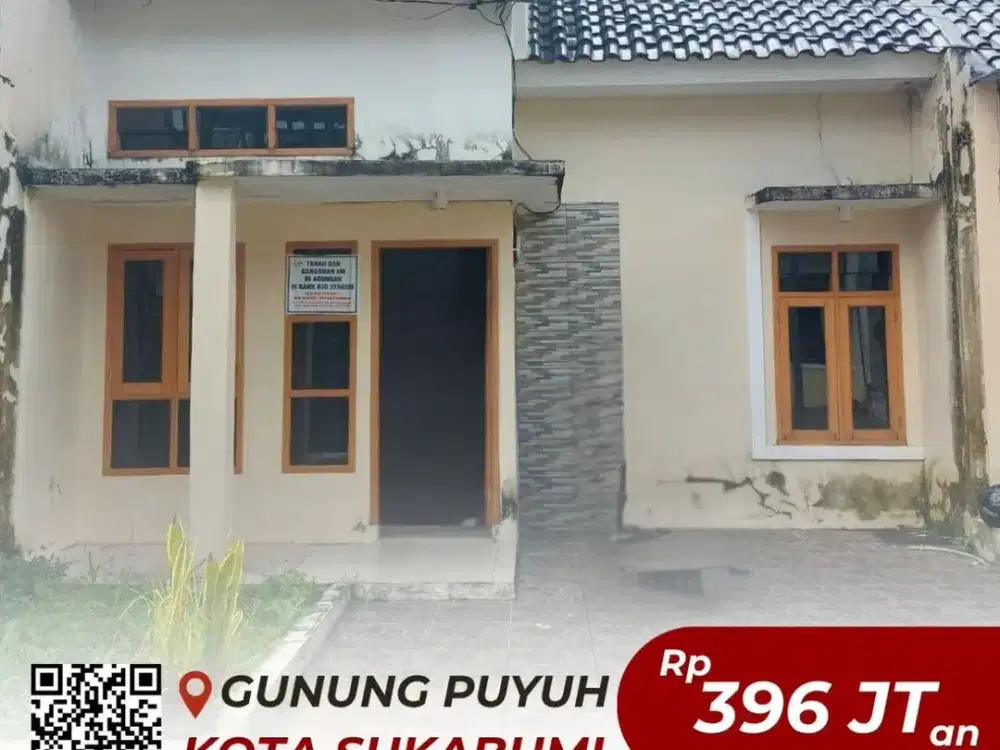 RUMAH ASETKU – GUNUNG PUYUH (TANAH DAN BANGUNAN) KOTA SUKABUMI
