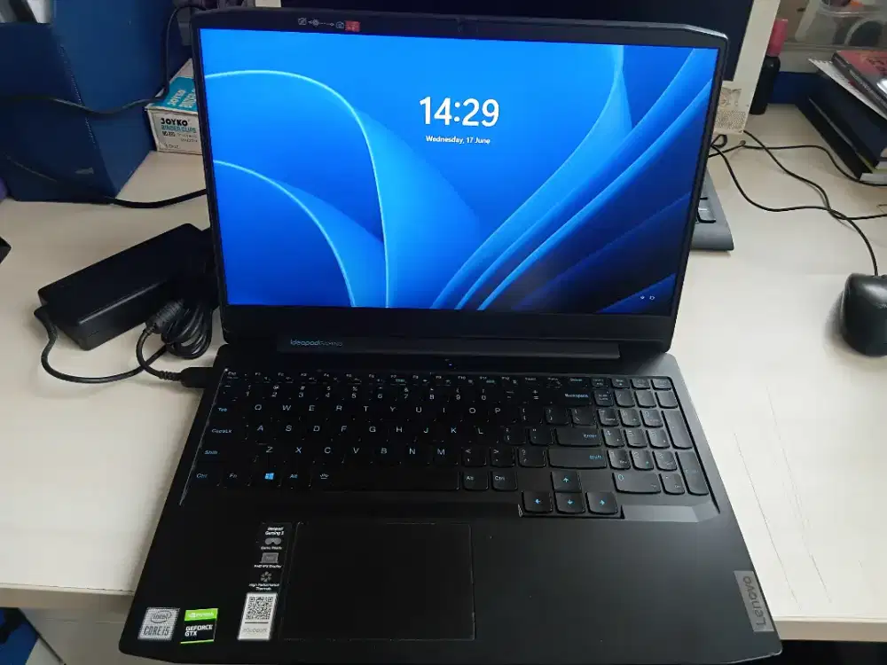 Lenovo Ideapad Gaming 3 Core i5 gen 10 jual cepat