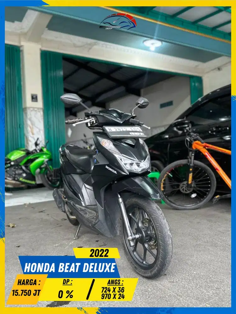HONDA BEAT DELUXE 2022 NEGO GAS POLL MASZEHH HIKMAH MOTOR KEPUH
