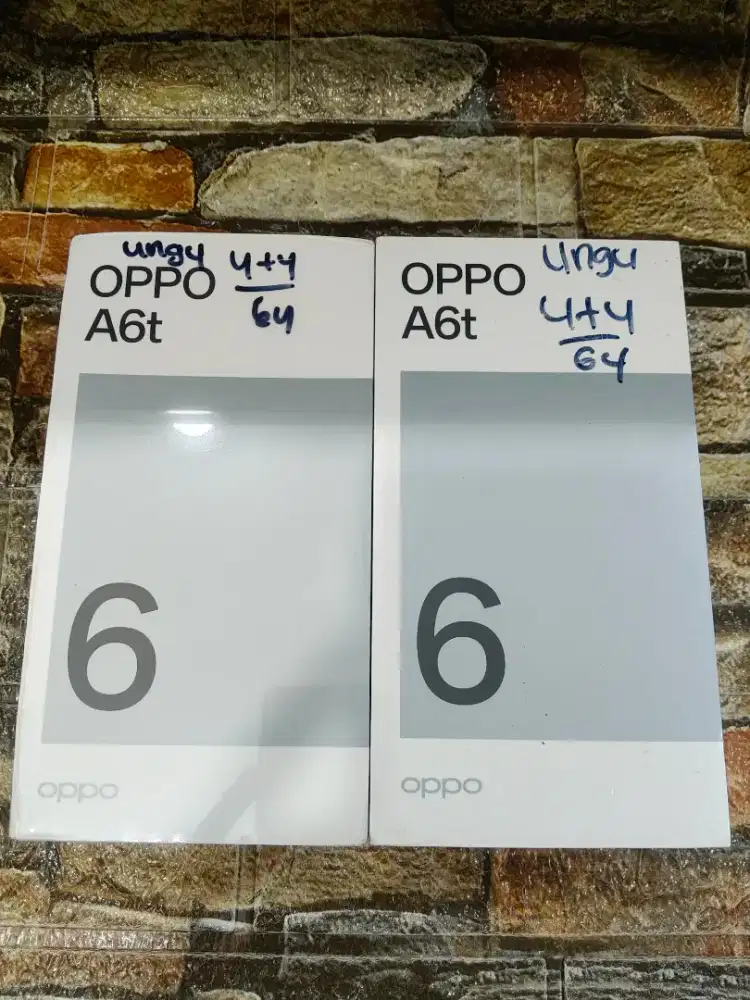 OPPO A6T 4/64 BARU SEGEL GARANSI RESMI OPPO