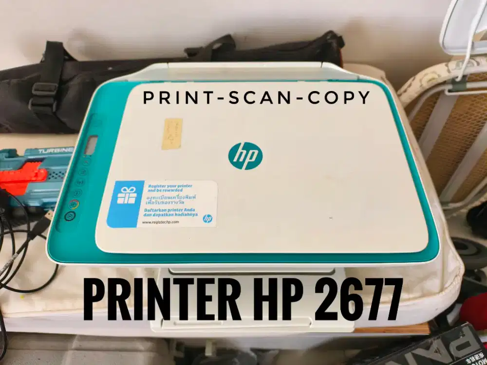 Printer HP Deskjet 2677 (bisa Print - Scan - Copy)