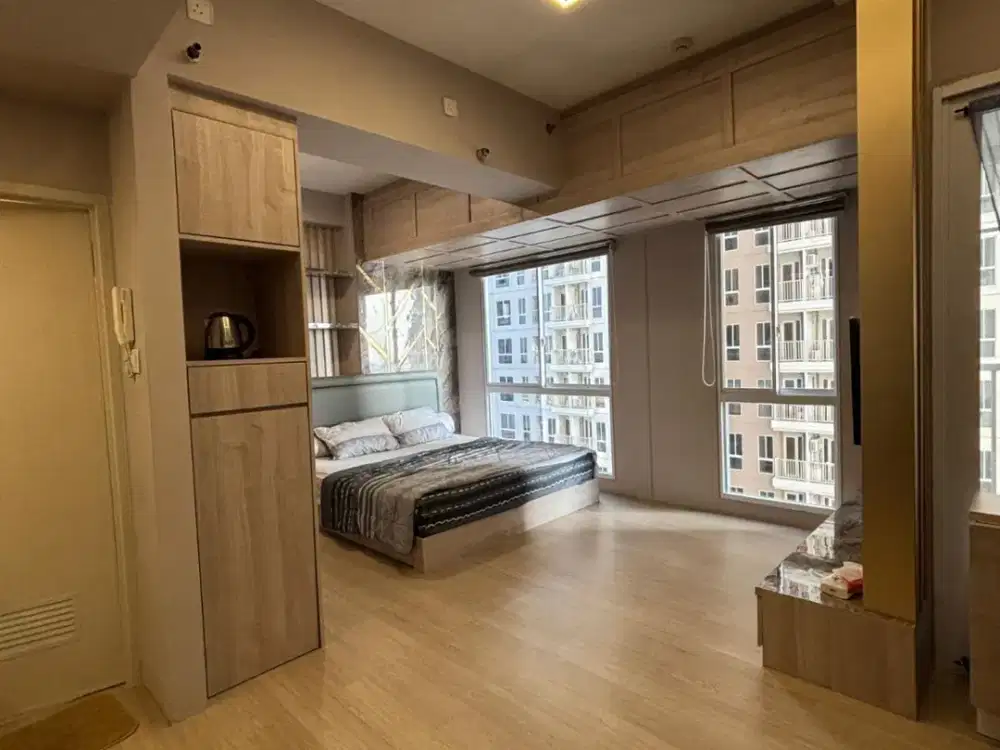 Disewakan Apartement Tokyo Riverside PIK2 Tipe 2br Jebol jadi Studio Furnish Mewah