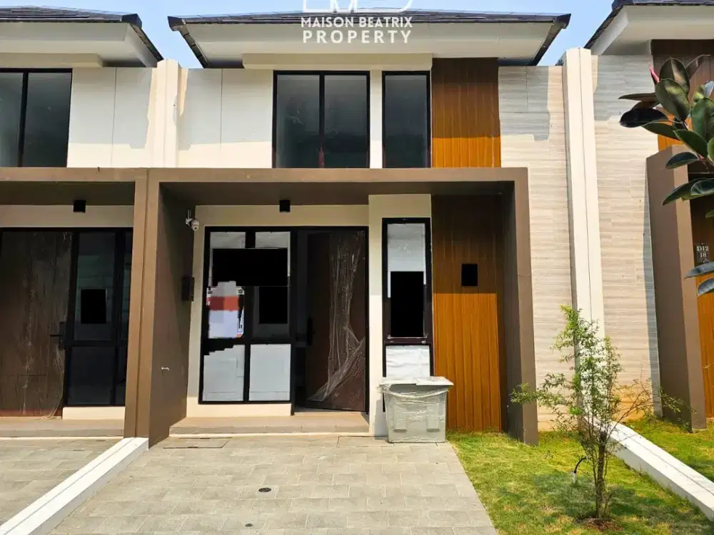 RUMAH CANTIK 1 LANTAI SIAP HUNI DEKAT STASIUN CISAUK, CITRA GARDEN SERPONG - TANGERANG