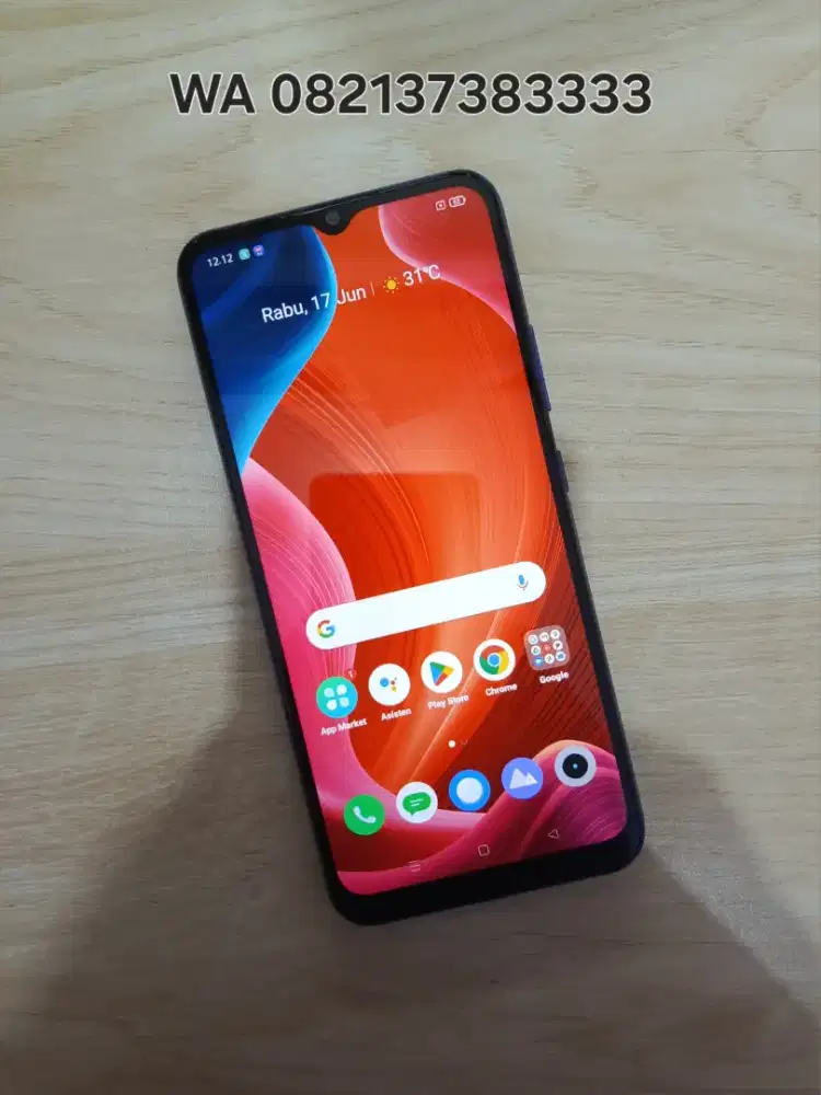 Realme C15 4/64 Normal 100% - HP Bekas Handphone Second Murah Tested