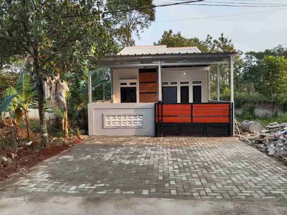 dijual rumah murah bangunan baru di Parung bogor