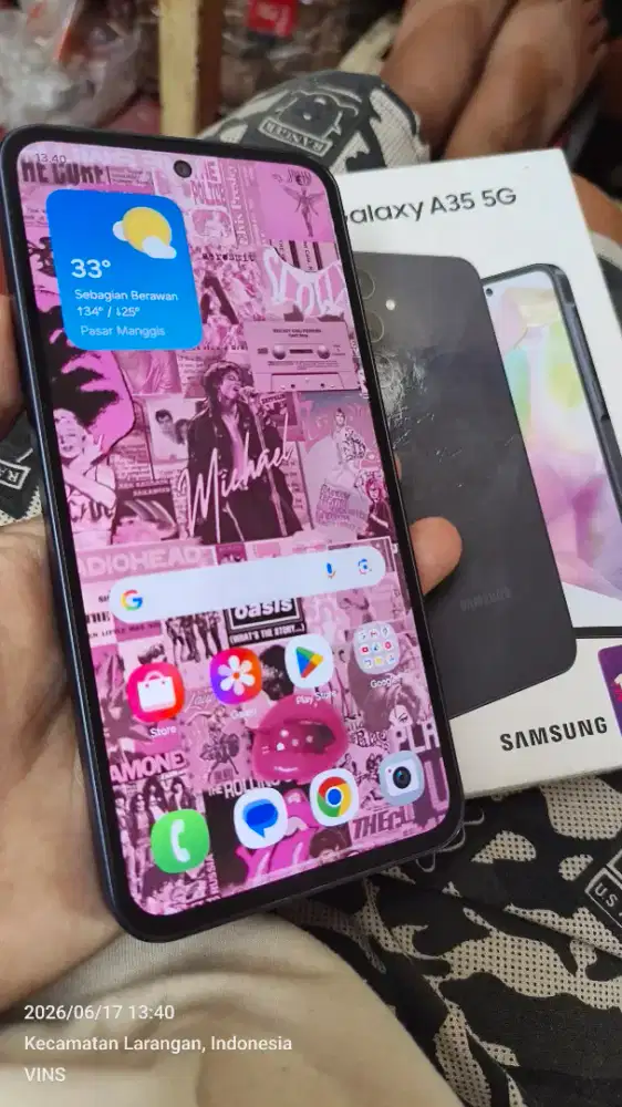 Samsung A35 5G fullset dus