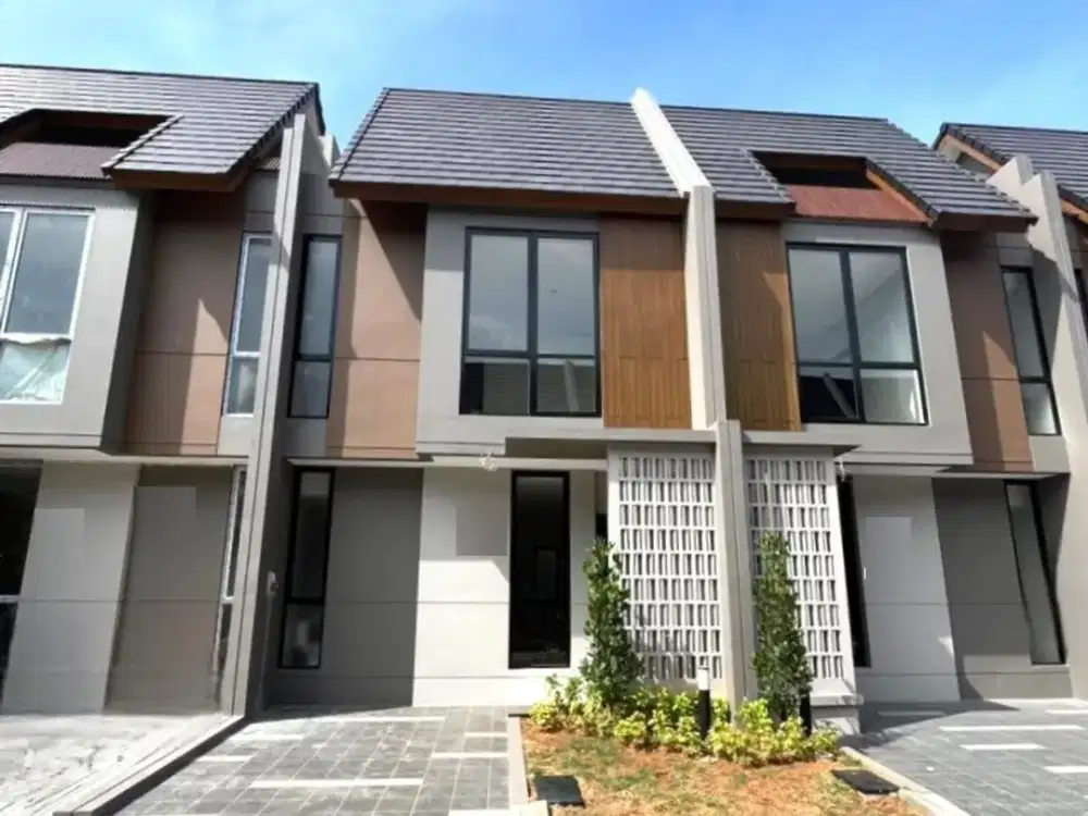 Rumah 2lt luas 6x11 66meter 2KT Cluster Viola Summarecon Crown Gading