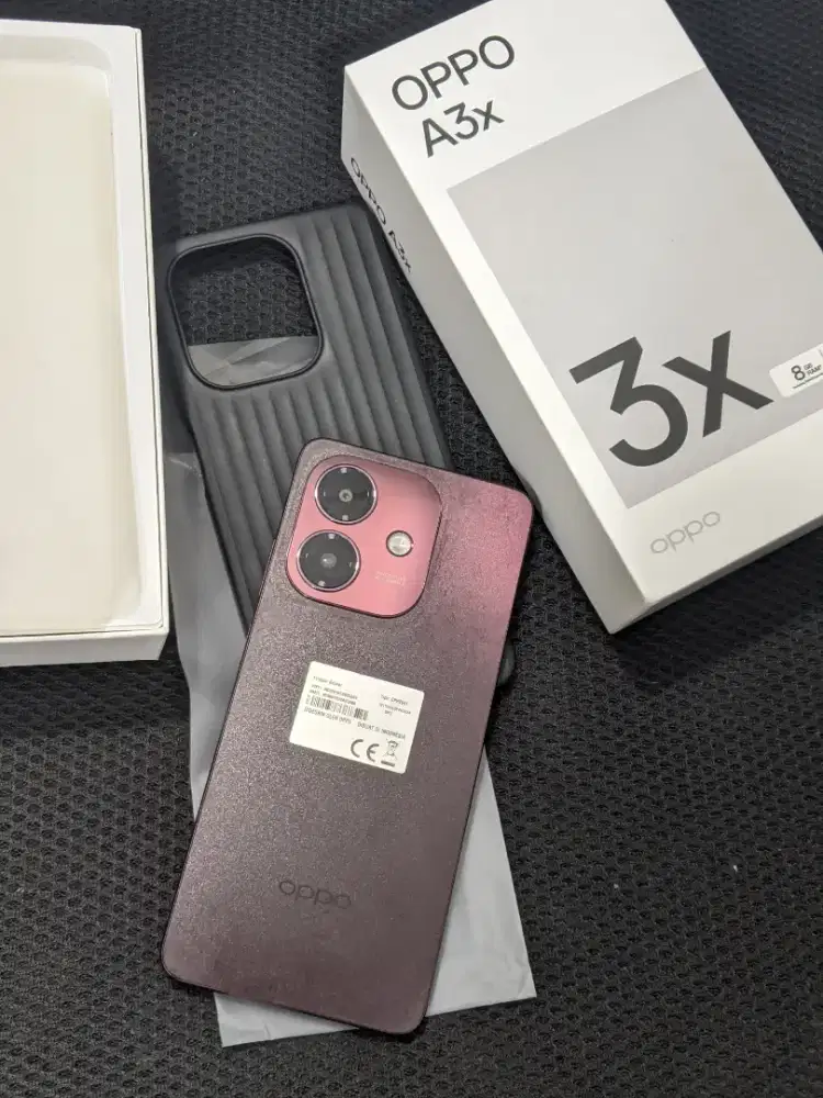 Oppo A3x Ram 8GB 4+4/64GB Layar masih bawaan