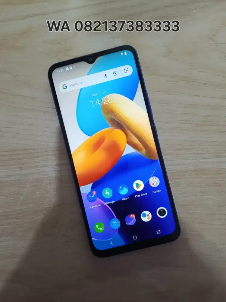 Vivo Y02 3/32 Normal 100% - HP Bekas Handphone Second Murah Tested