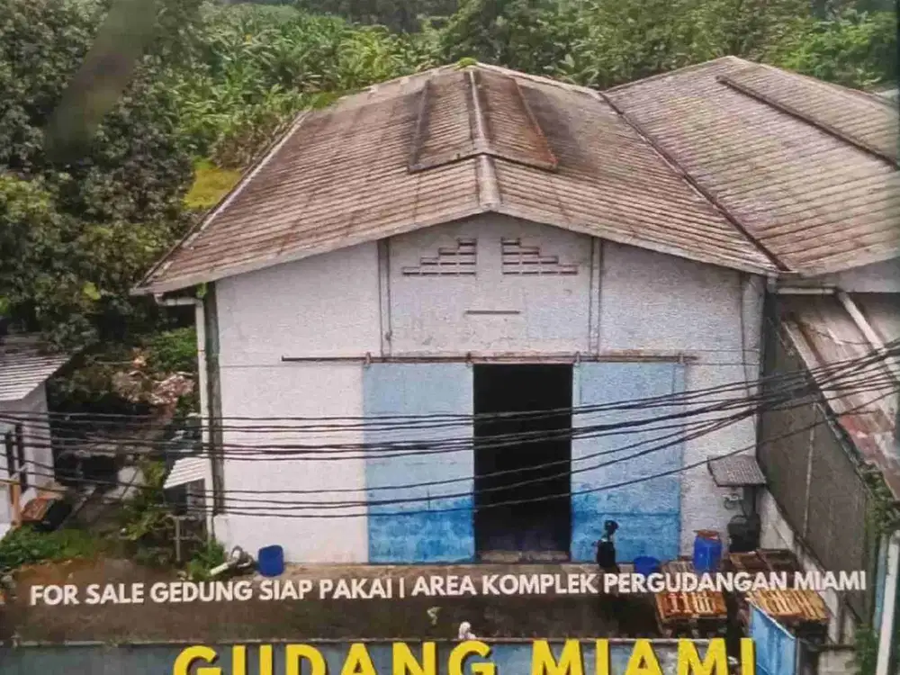 Dijual Gudang Kayu Besar Di Komp Miami Kalideres Jakarta Barat