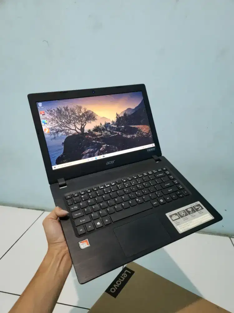 Di jual laptop acer aspire 3-A314 Processor  AMD A4 19120e