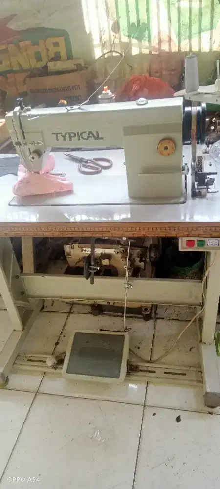 mesin jahit typical garment