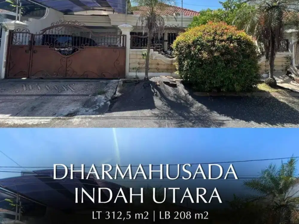 Dijual rumah dharmahusada indah utara
