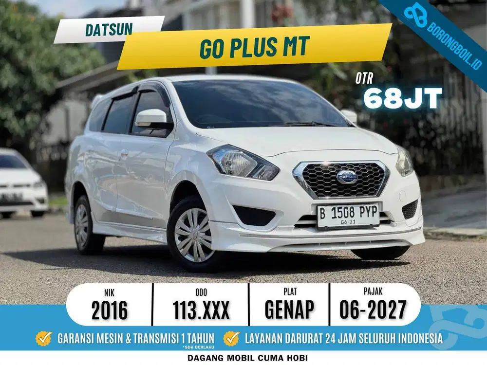 Datsun go plus MT 2016 PERTALITE