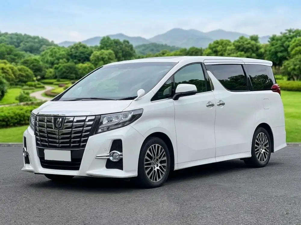 Toyota Alphard SC audio less At 2017 km +/- 78.000