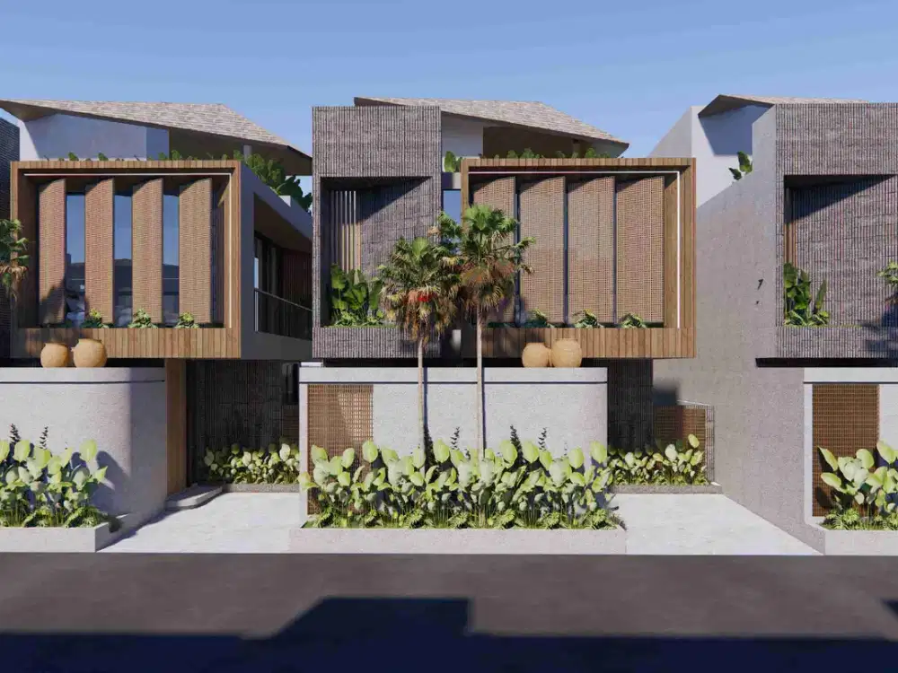 Tropis Modern Villa di Uluwatu Jimbaran, view Tebing dan Laut